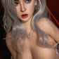 164cm (5ft4') Movable Jaw Head and TPE Body Platinum Hair Sexy Doll - In Stock | US Only