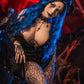 164cm (5ft4') Halloween Black Sorceress Sex Doll with Silicone Head and TPE Body - In Stock | US Only