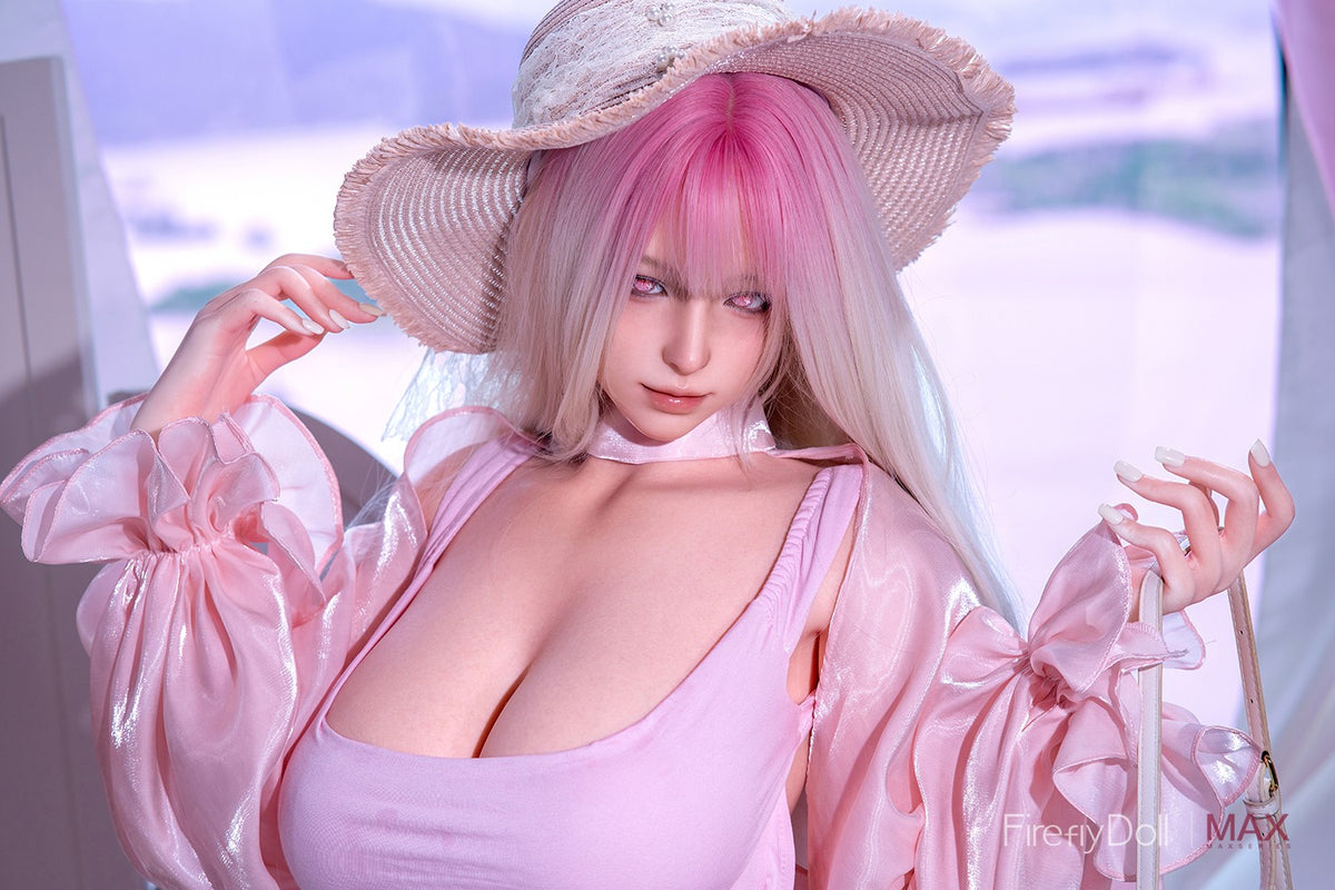164cm (5ft5") MAX Pink Blonde Hair Silicone Sex Doll – Yelan