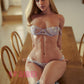 164cm (5ft5") C-Cup Blonde Athletic Silicone Sex Doll Soft Head - Grace AB164-LT-AB26