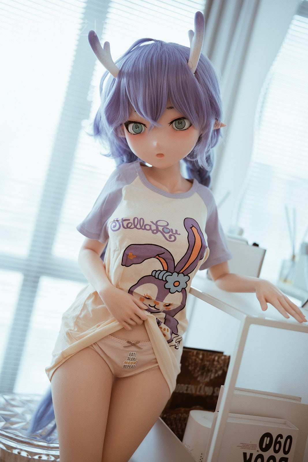 135cm (4ft5") Silicone Anime Sex Doll – Burako - MS141D + M03B