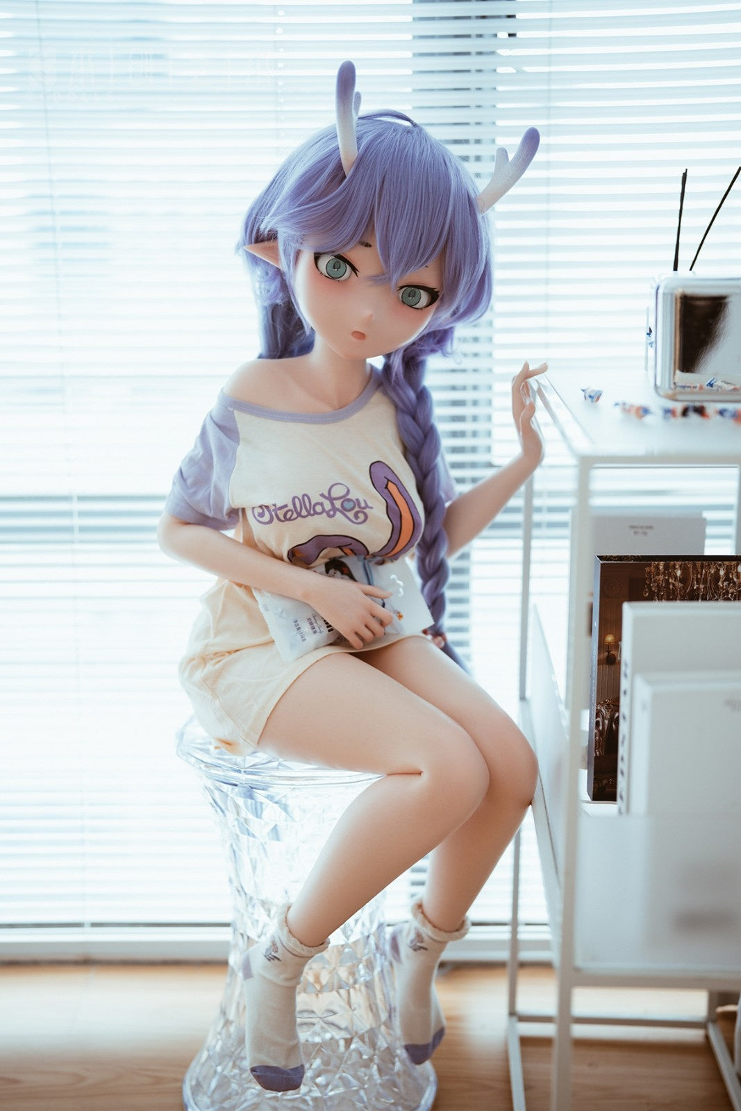 135cm (4ft5") Silicone Anime Sex Doll – Burako - MS141D + M03B