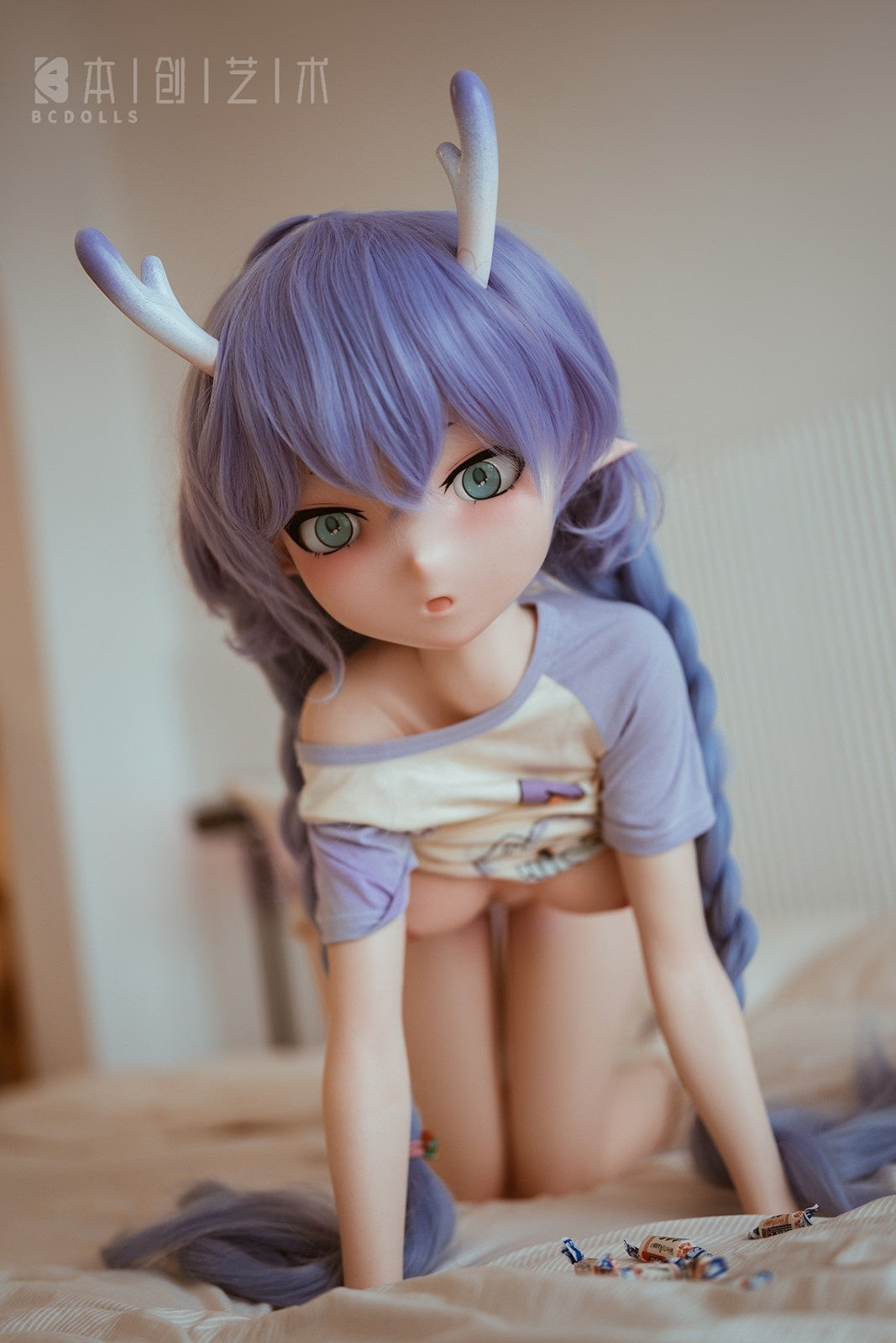 135cm (4ft5") Silicone Anime Sex Doll – Burako - MS141D + M03B