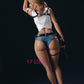 150cm (4ft11") F-Cup Silicone Sex Doll – ROS Clara AB150-WT-AB27 | In Stock | US Only