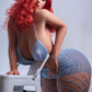 163cm (5ft4") Thick Ass Read Hair Sex Doll with Movable Jaw - In Stock | US Only