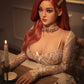 160cm (5'3) C-cup Sex Doll Pink Hair Anime Asian with Silicone Head and TPE body - In Stock | US Only