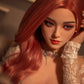 160cm (5'3) C-cup Sex Doll Pink Hair Anime Asian with Silicone Head and TPE body - In Stock | US Only