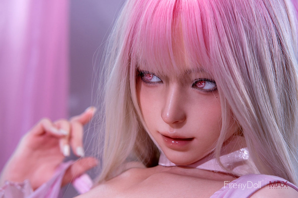 164cm (5ft5") MAX Pink Blonde Hair Silicone Sex Doll – Yelan