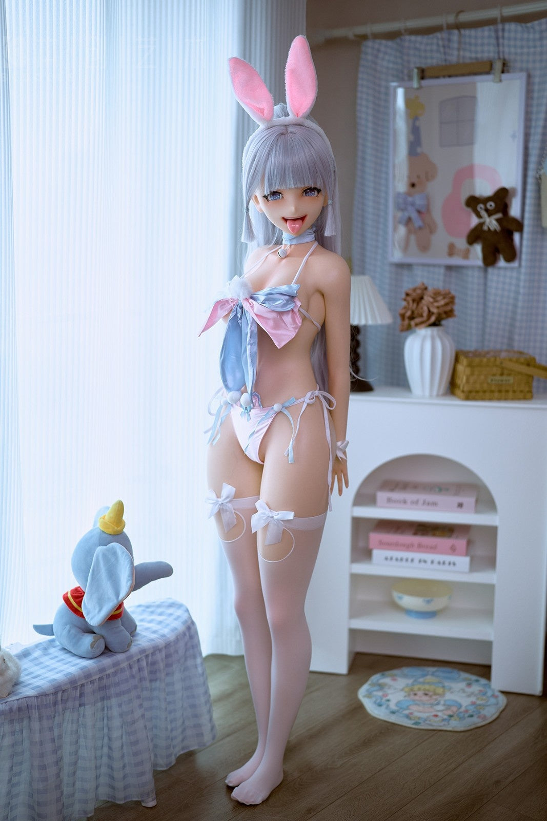 146cm (4ft9") Silicone Anime Sex Doll – Ayaka - NS146C + N01A