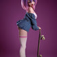 146cm (4ft9") Anime Skater Silicone Sex Doll – Kokona - NS146C + O01C