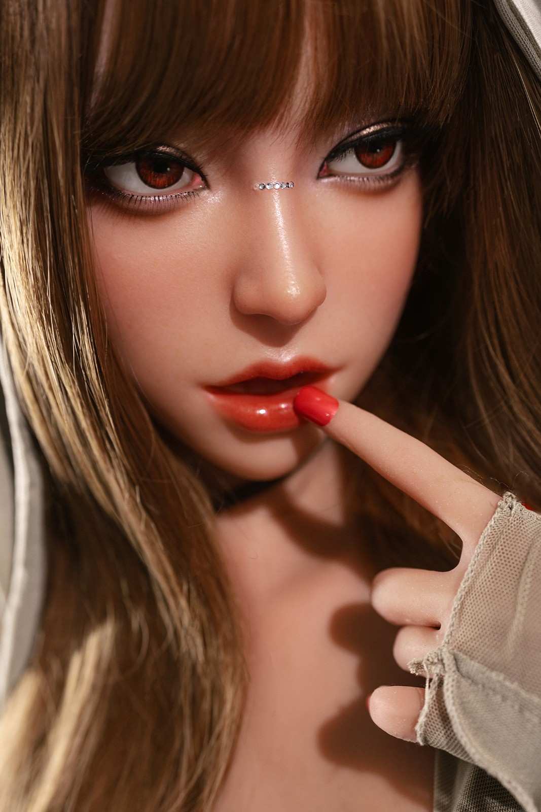 160cm (5'3) A-cup Sex Doll with Movable Jaw and TPE Muscle Body - In Stock | US Only