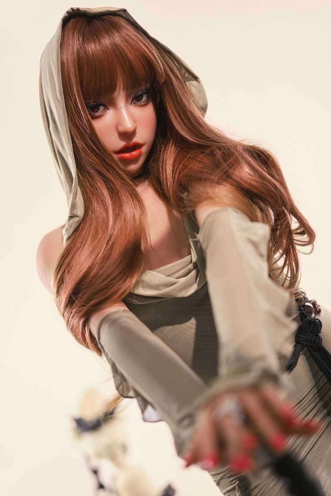 160cm (5'3) A-cup Sex Doll with Movable Jaw and TPE Muscle Body - In Stock | US Only
