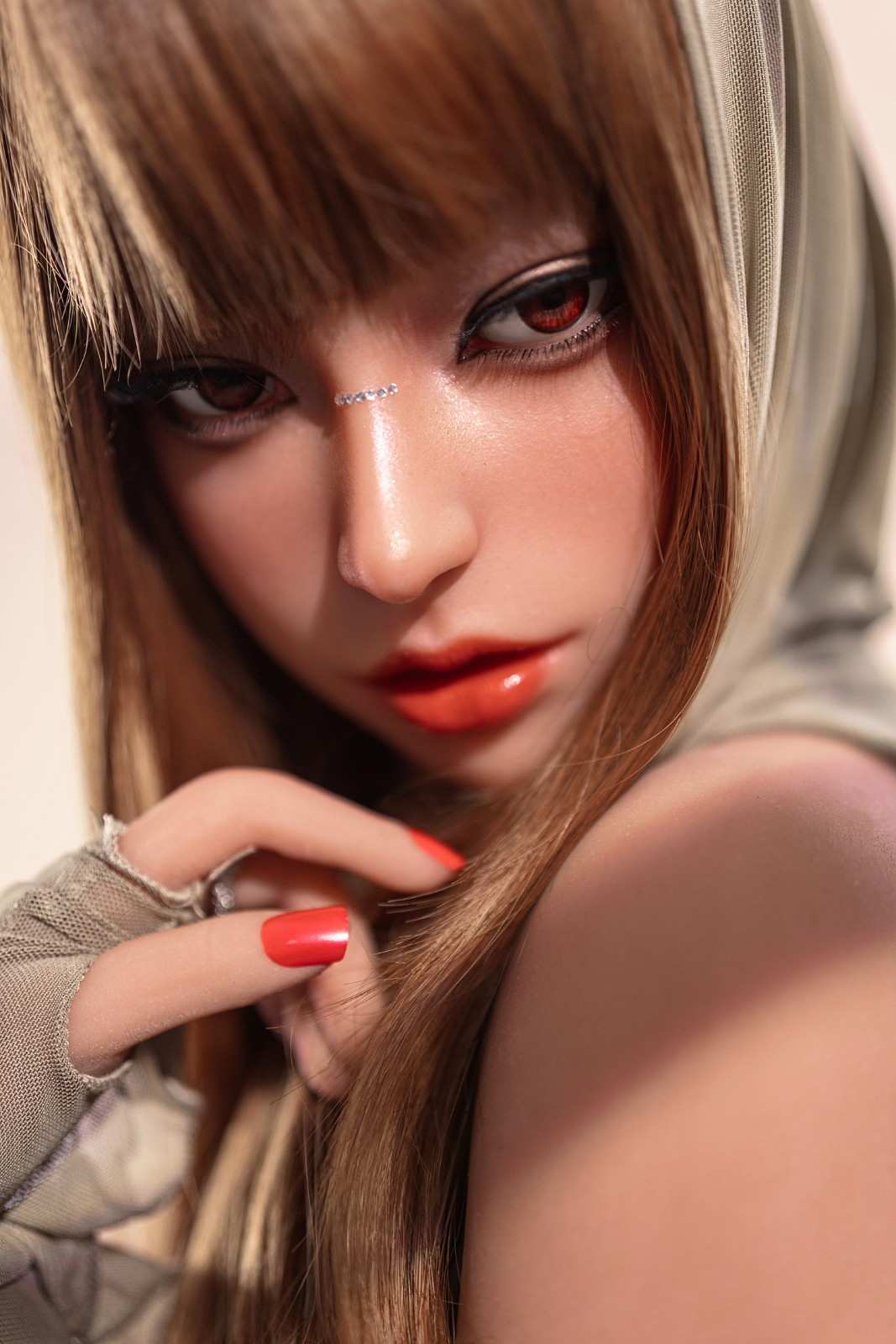 160cm (5'3) A-cup Sex Doll with Movable Jaw and TPE Muscle Body - In Stock | US Only