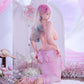 164cm (5ft5") MAX Pink Blonde Hair Silicone Sex Doll – Yelan