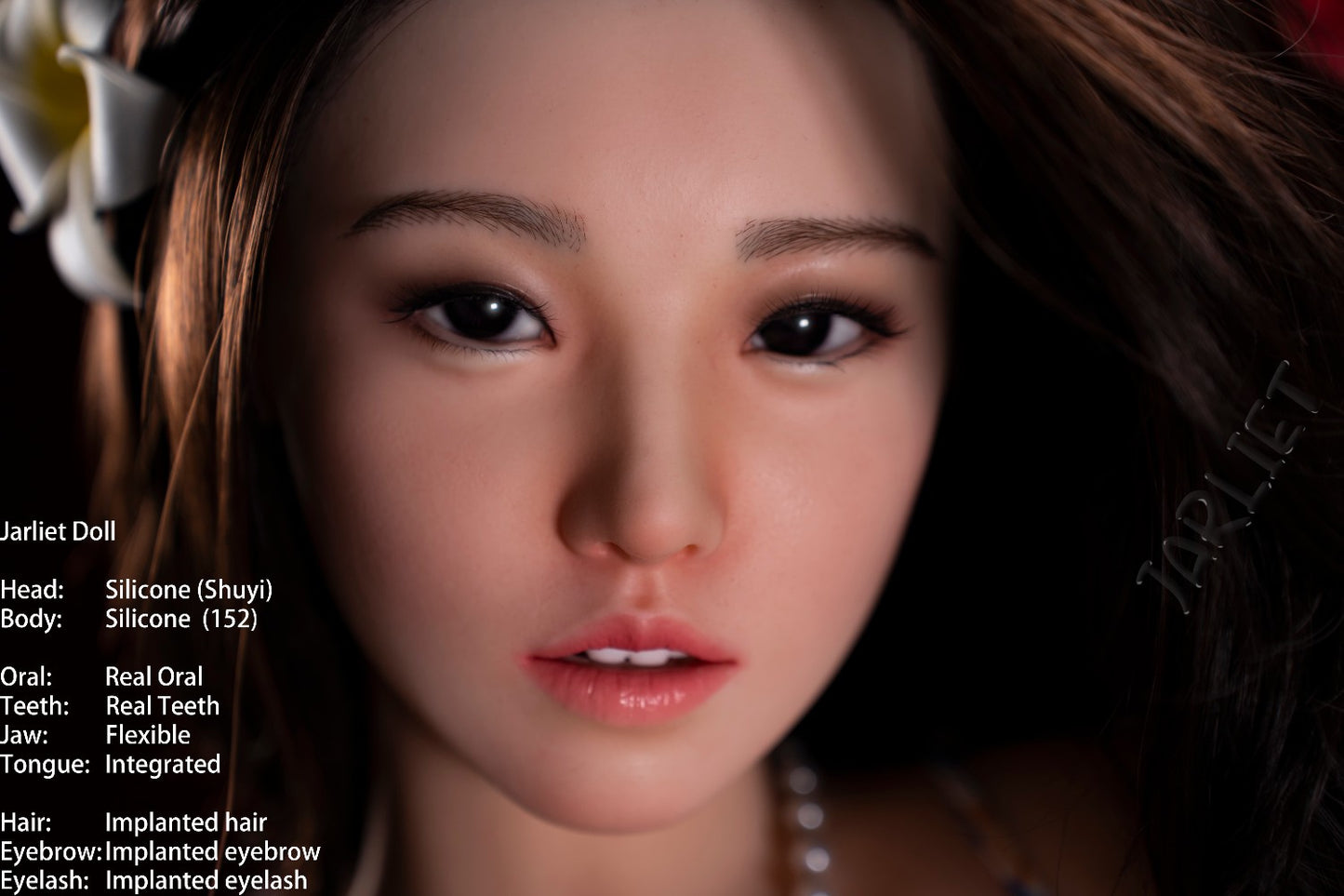 156cm (5ft1") B-Cup Full Silicone Real Oral Sex Doll – May - In Stock | US Only