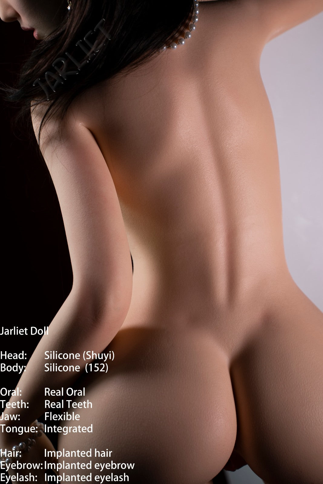156cm (5ft1") B-Cup Full Silicone Real Oral Sex Doll – May - In Stock | US Only
