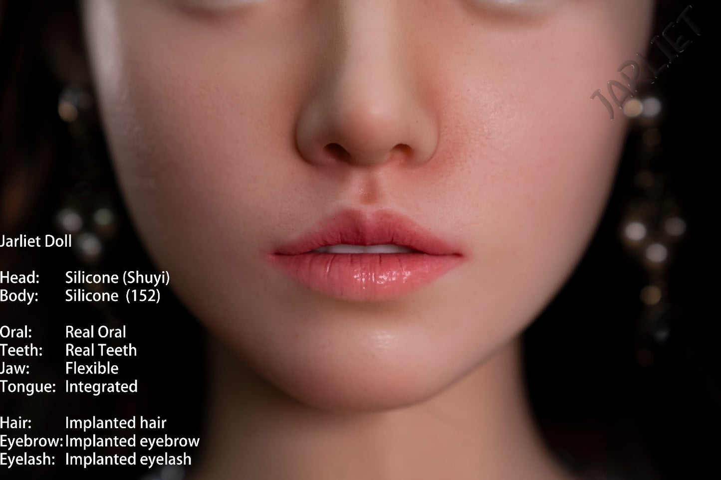 156cm (5ft1") B-Cup Full Silicone Real Oral Sex Doll – May - In Stock | US Only