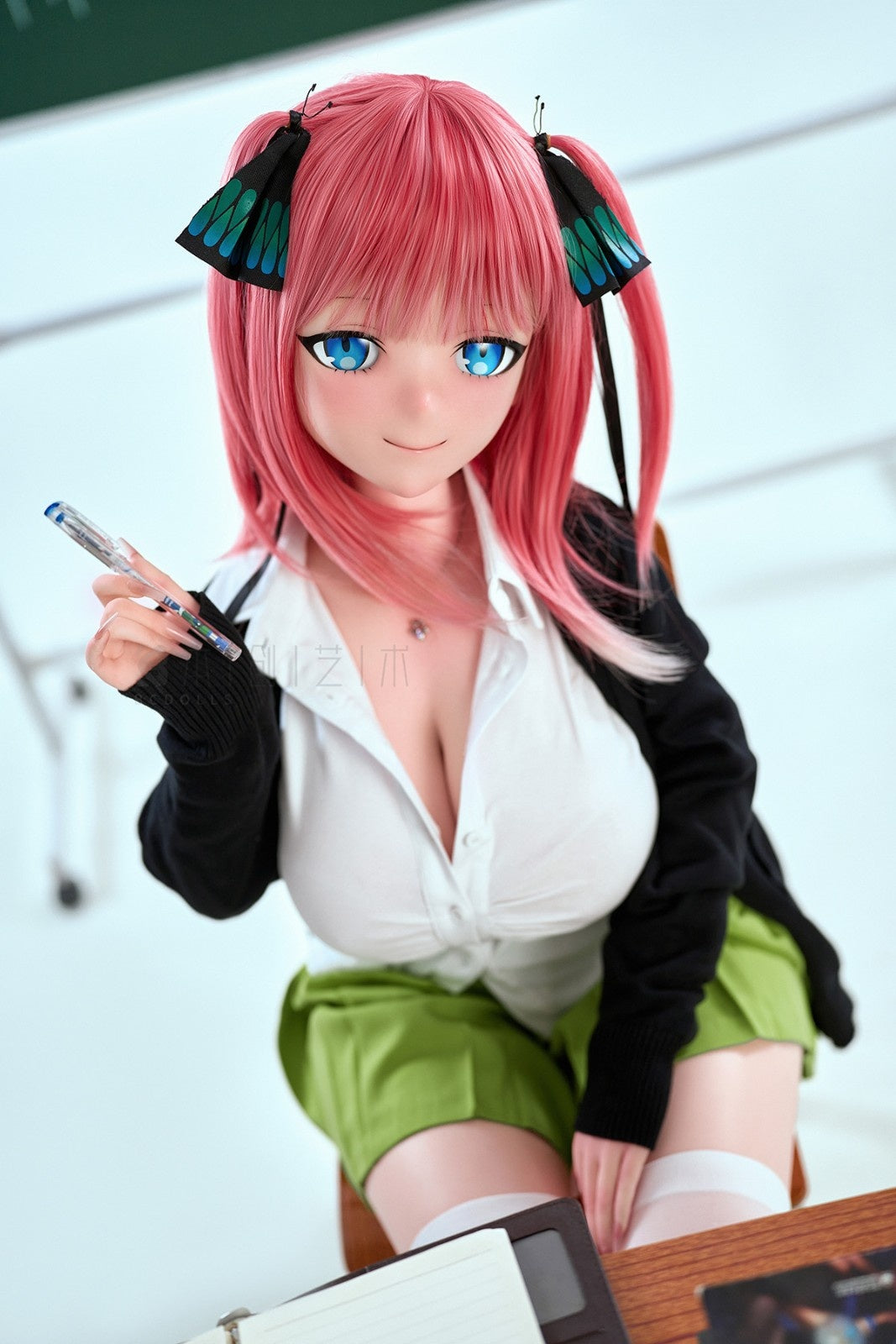 155cm (5ft1") Silicone Anime Sex Doll – Nakano Nino - OS155J + O05A