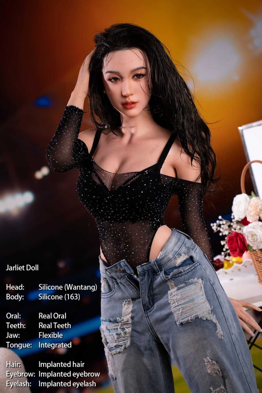163cm (5ft4") Full Silicone ROS Sex Doll – Wantang