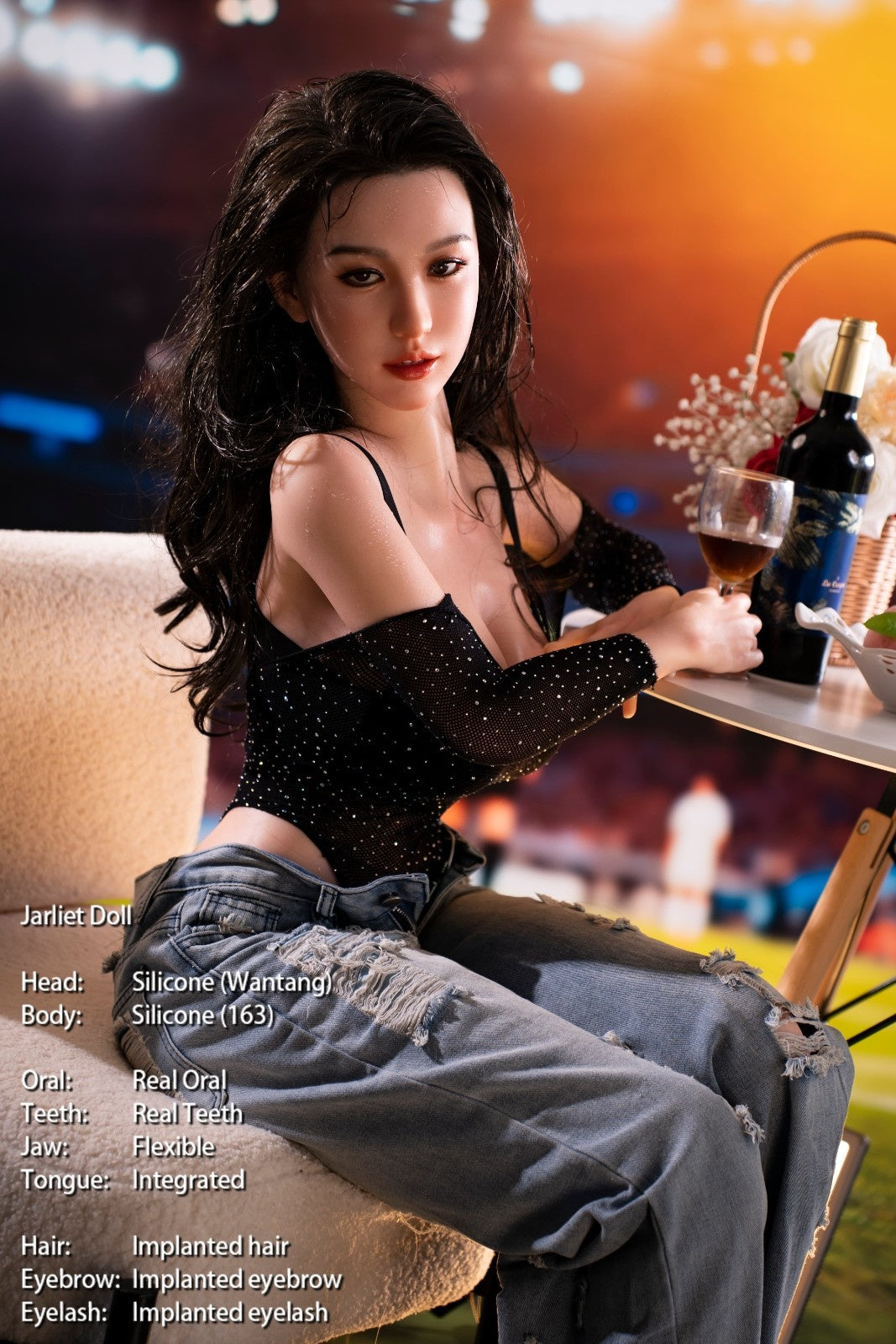 163cm (5ft4") Full Silicone ROS Sex Doll – Wantang