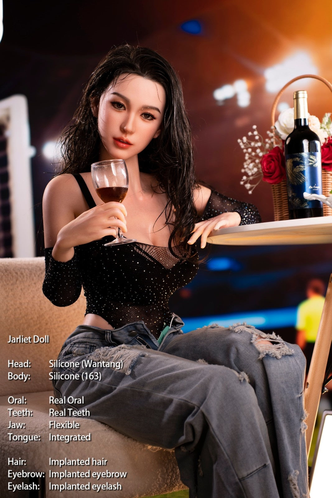 163cm (5ft4") Full Silicone ROS Sex Doll – Wantang