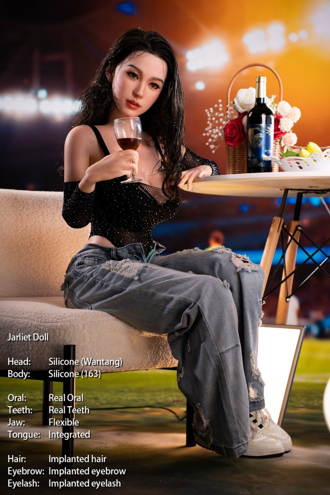 163cm (5ft4") Full Silicone ROS Sex Doll – Wantang