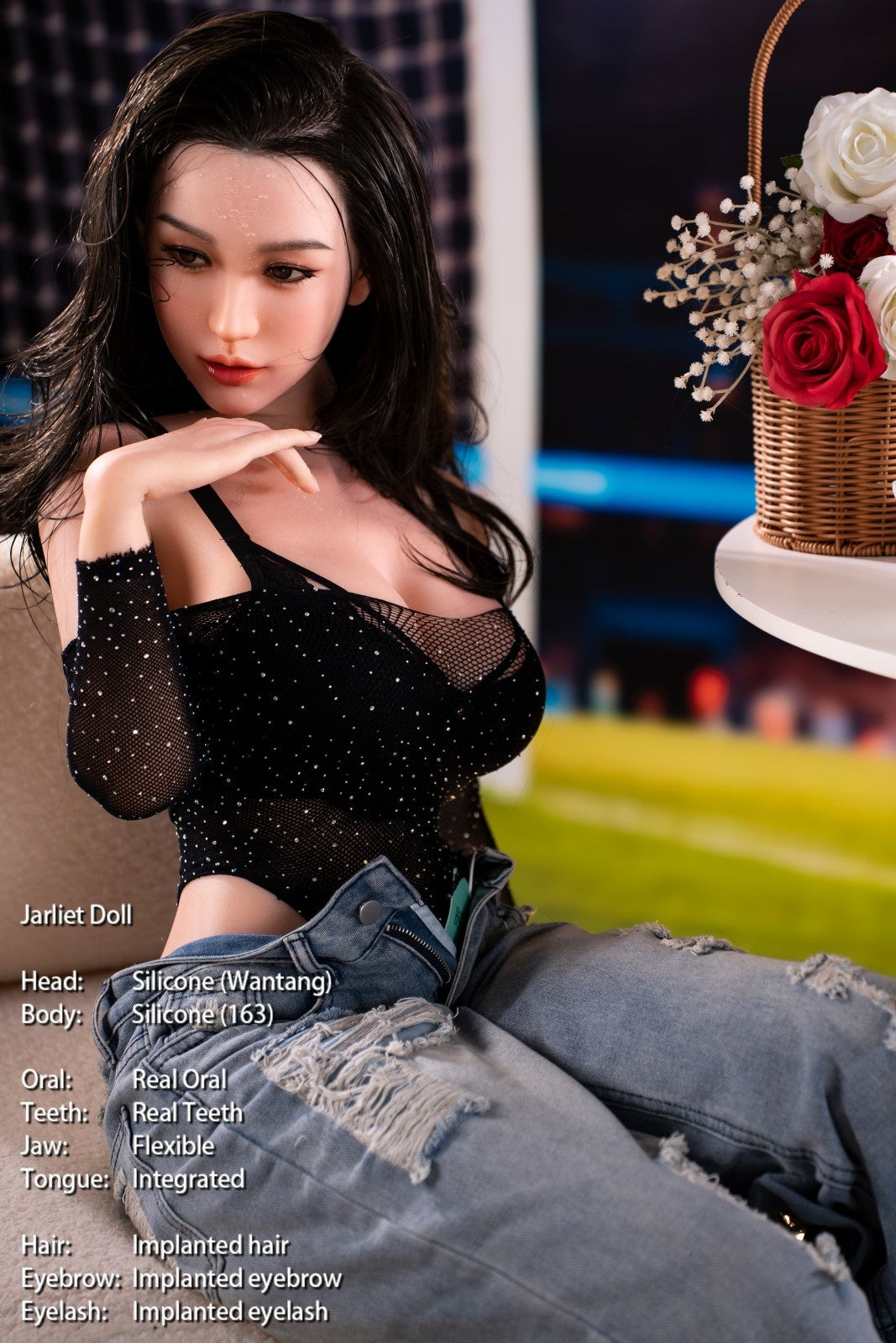 163cm (5ft4") Full Silicone ROS Sex Doll – Wantang