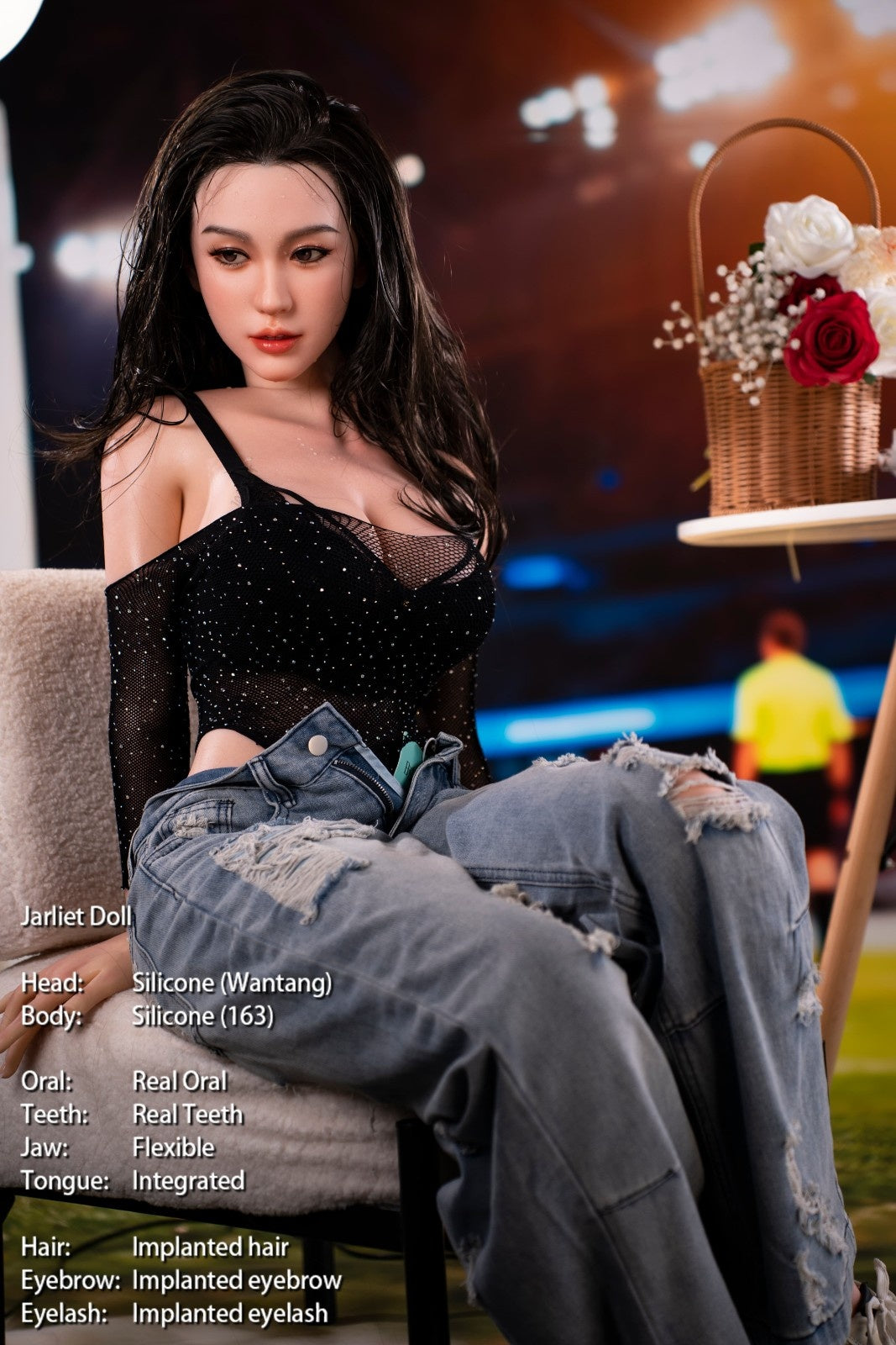 163cm (5ft4") Full Silicone ROS Sex Doll – Wantang