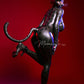 165cm (5ft5") Black Panther Furry Silicone Fantasy Sex Doll with Movable Jaw - Velara
