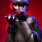 165cm (5ft5") Black Panther Furry Silicone Fantasy Sex Doll with Movable Jaw - Velara