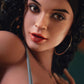 162cm (5'4) F-Cup Movable Jaw Sex Doll with TPE body Curly Hair - In Stock | US Only