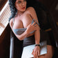 162cm (5'4) F-Cup Movable Jaw Sex Doll with TPE body Curly Hair - In Stock | US Only