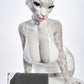 165cm (5ft5") Snow Leopard Furry Silicone Fantasy Sex Doll with Movable Jaw - Velara