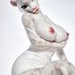 165cm (5ft5") Snow Leopard Furry Silicone Fantasy Sex Doll with Movable Jaw - Velara