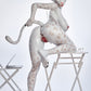 165cm (5ft5") Snow Leopard Furry Silicone Fantasy Sex Doll with Movable Jaw - Velara