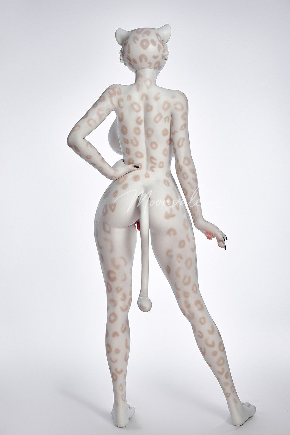 165cm (5ft5") Snow Leopard Furry Silicone Fantasy Sex Doll with Movable Jaw - Velara