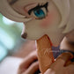 155cm (5ft1") Furry Silicone Fantasy Sex Doll with Movable Jaw - Lyora