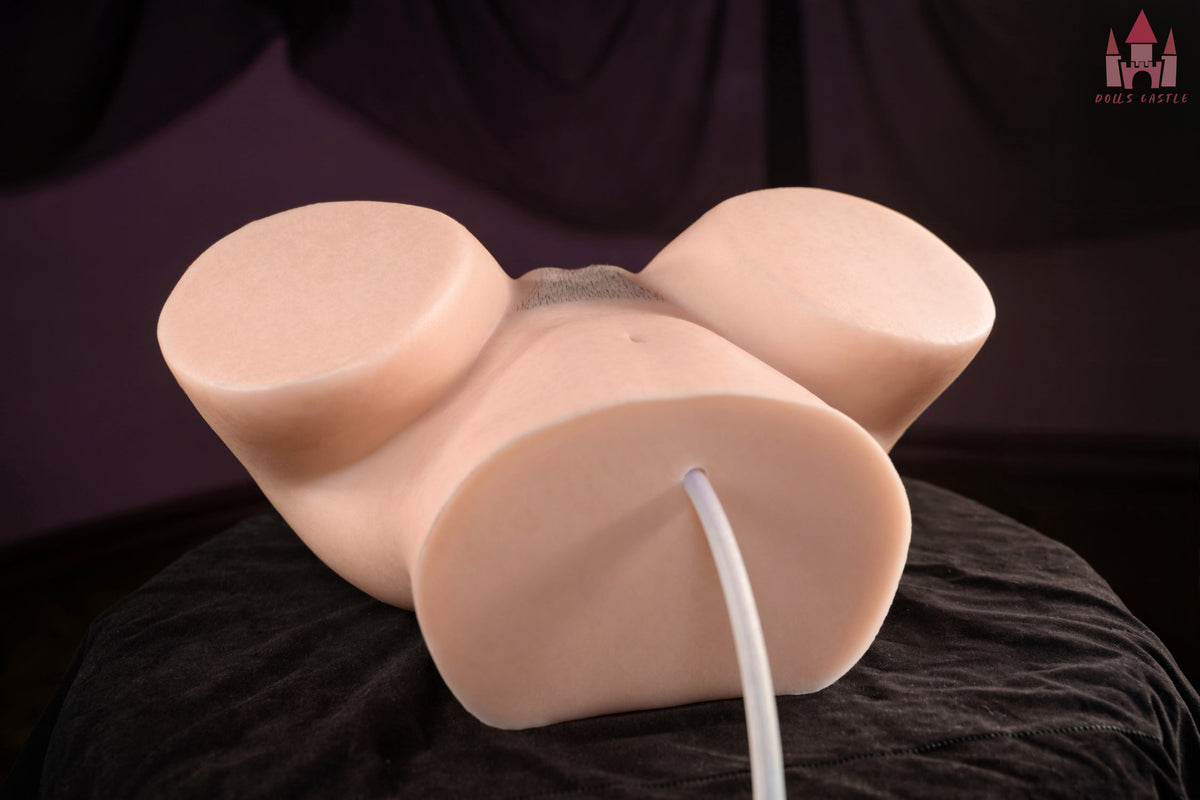 28cm (11") Silicone Buttock Torso with Squirting Function – Model #B1