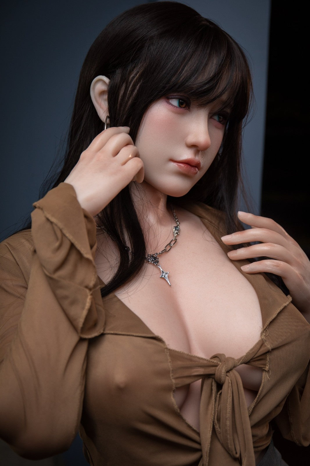 170cm (5ft7") D-Cup Ultra Soft Silicone Sex Doll – Boa JX-170D-B-SLE-A60 - In Stock | US Only