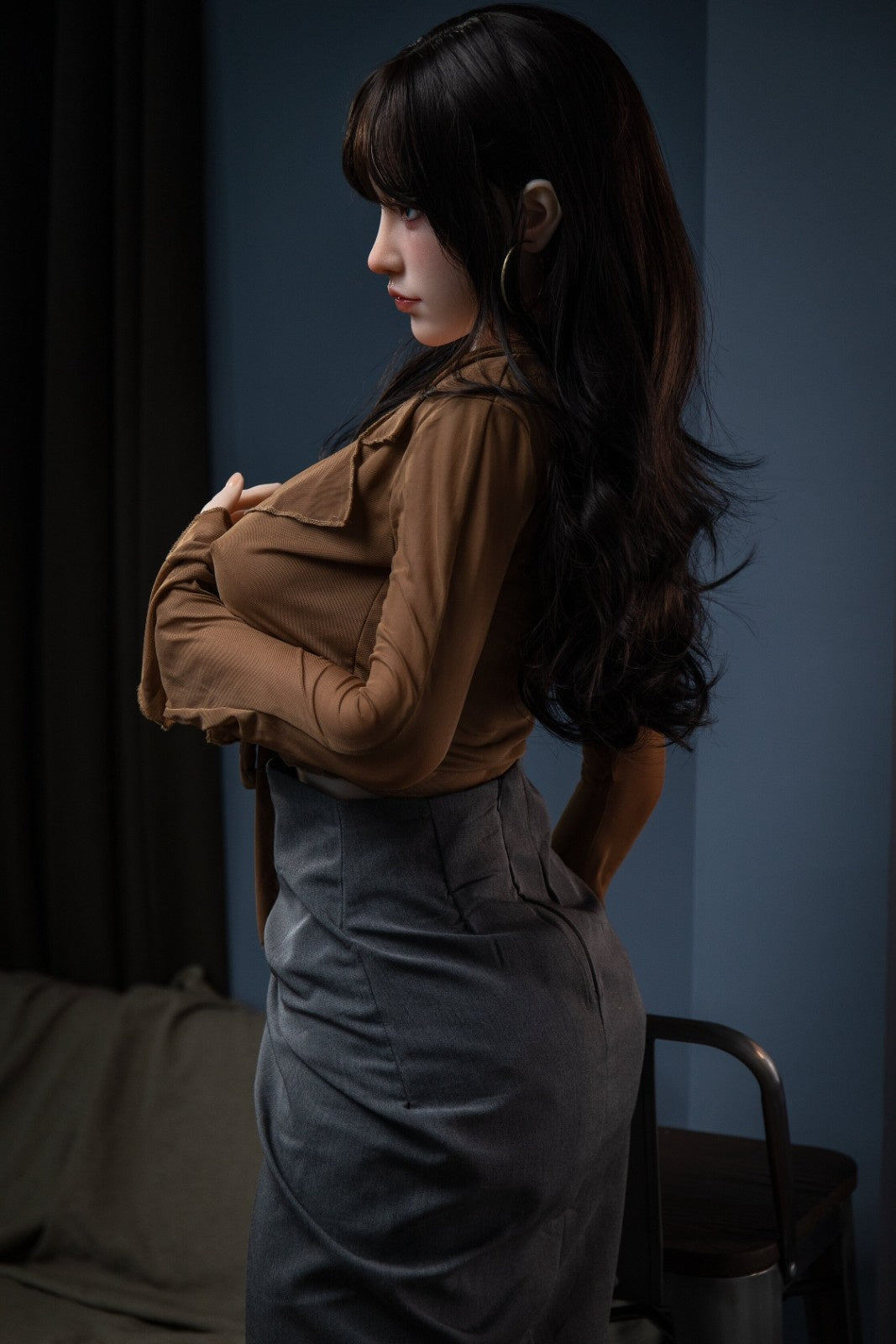 170cm (5ft7") D-Cup Ultra Soft Silicone Sex Doll – Boa JX-170D-B-SLE-A60 - In Stock | US Only