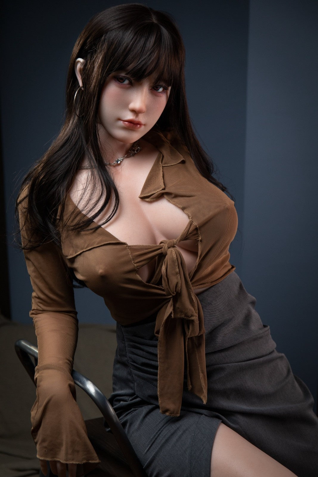 170cm (5ft7") D-Cup Ultra Soft Silicone Sex Doll – Boa JX-170D-B-SLE-A60 - In Stock | US Only