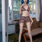 170cm (5ft7") Blue Hair Slim Silicone Sex Doll - A-Cup – Eiko #SD1 ROS