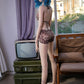 170cm (5ft7") Blue Hair Slim Silicone Sex Doll - A-Cup – Eiko #SD1 ROS