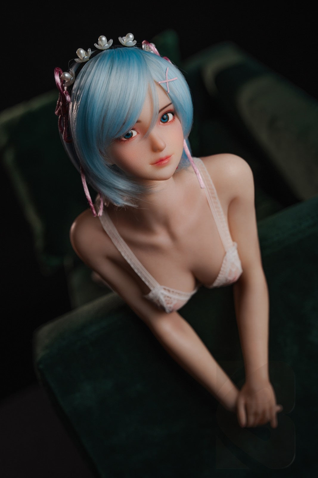 61cm (2ft0") Silicone Mini Anime Sex Doll – Rem