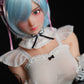 61cm (2ft0") Silicone Mini Anime Sex Doll – Rem