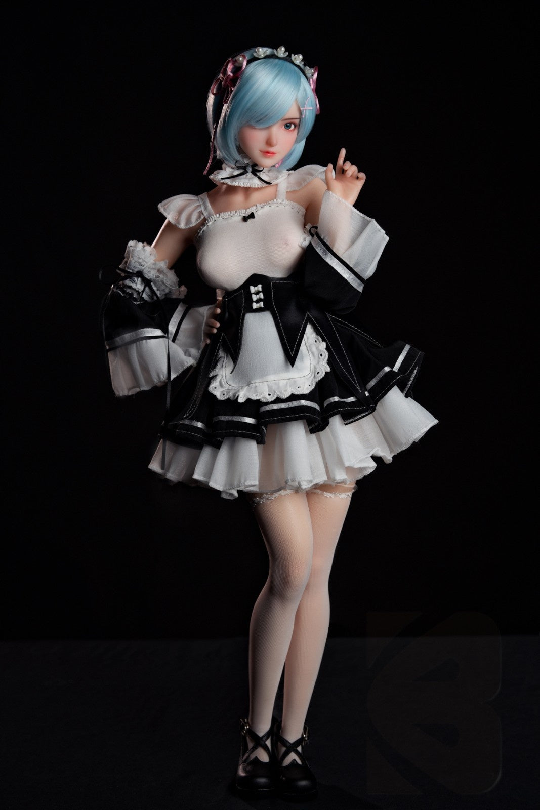 61cm (2ft0") Silicone Mini Anime Sex Doll – Rem
