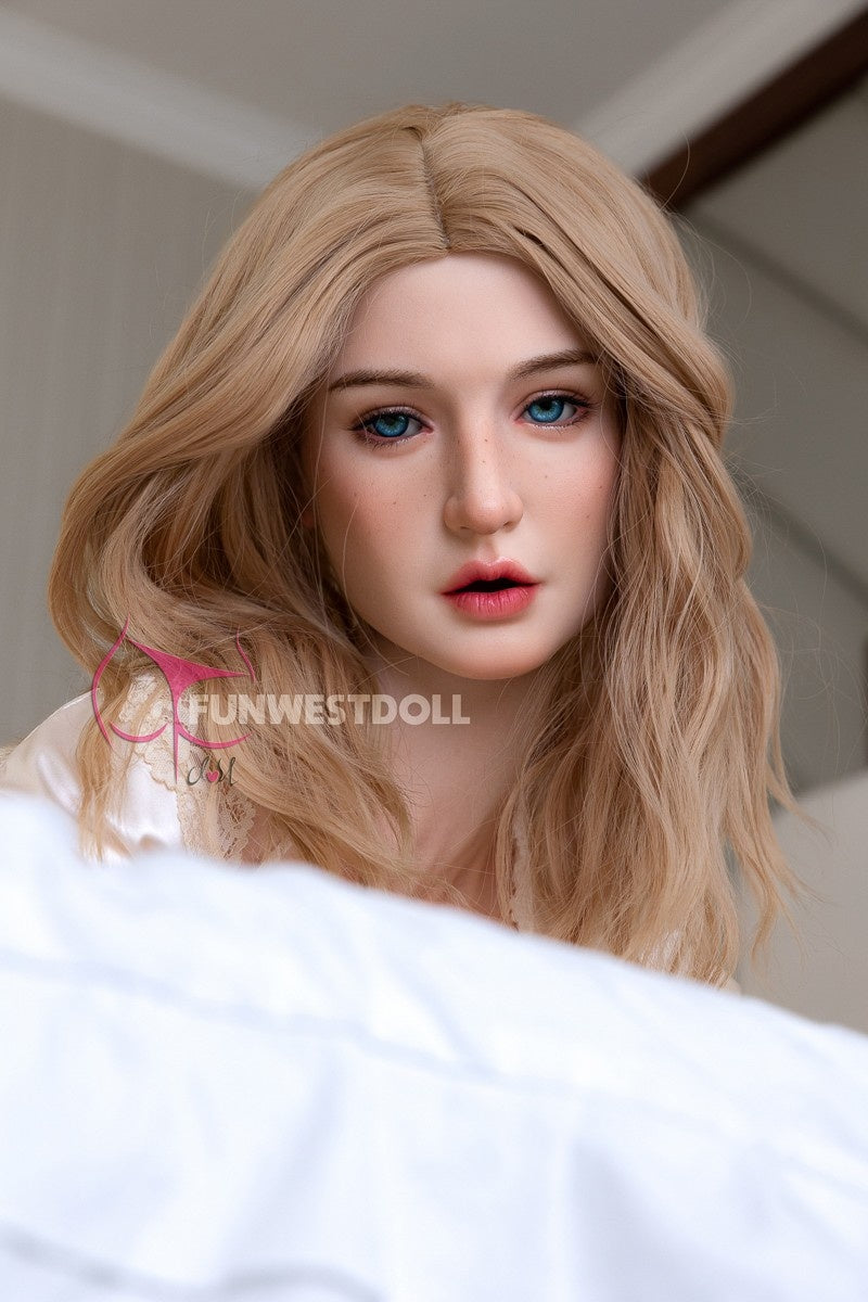160cm (5ft3") Blonde Silicone Sex Doll - E-Cup – Cherie - FSD003