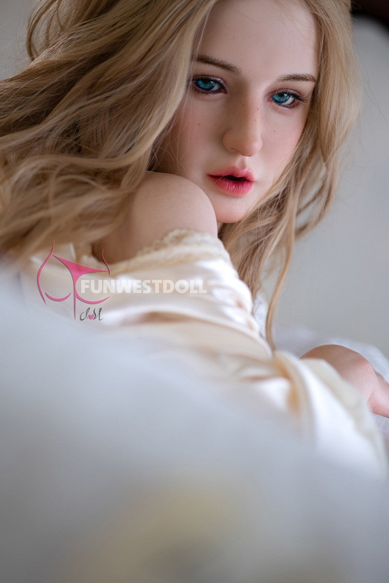 160cm (5ft3") Blonde Silicone Sex Doll - E-Cup – Cherie - FSD003