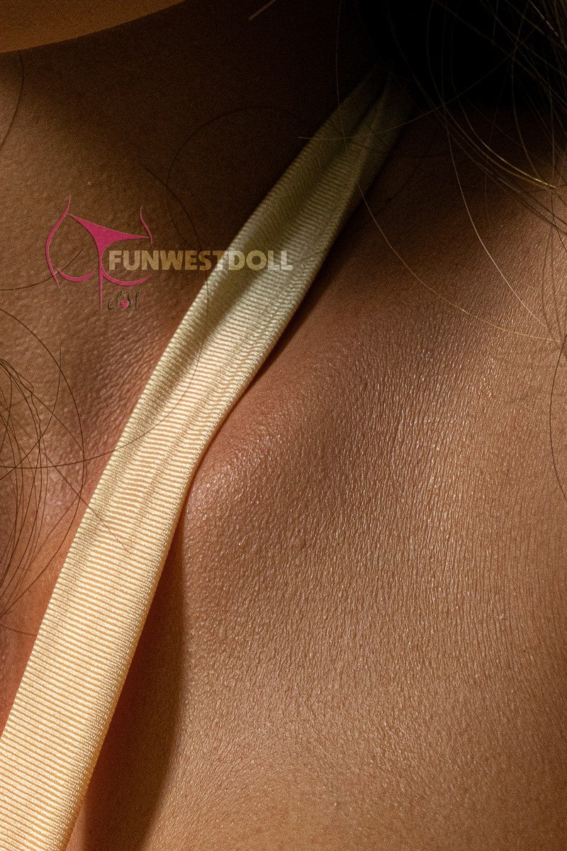 160cm (5ft3") Tanned Silicone Sex Doll - E-Cup – Juliette - FSD004