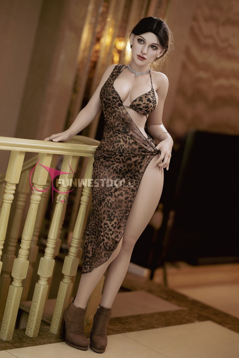 160cm (5ft3") Brunette Silicone Sex Doll - E-Cup – Natalia - FSD008